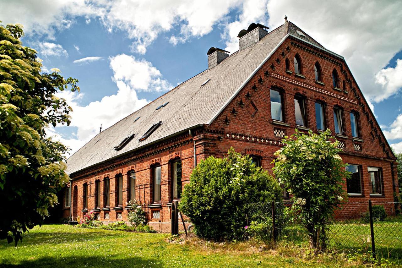 Ferien Auf Tippen Hof Lägenhet Bleckede Exteriör bild