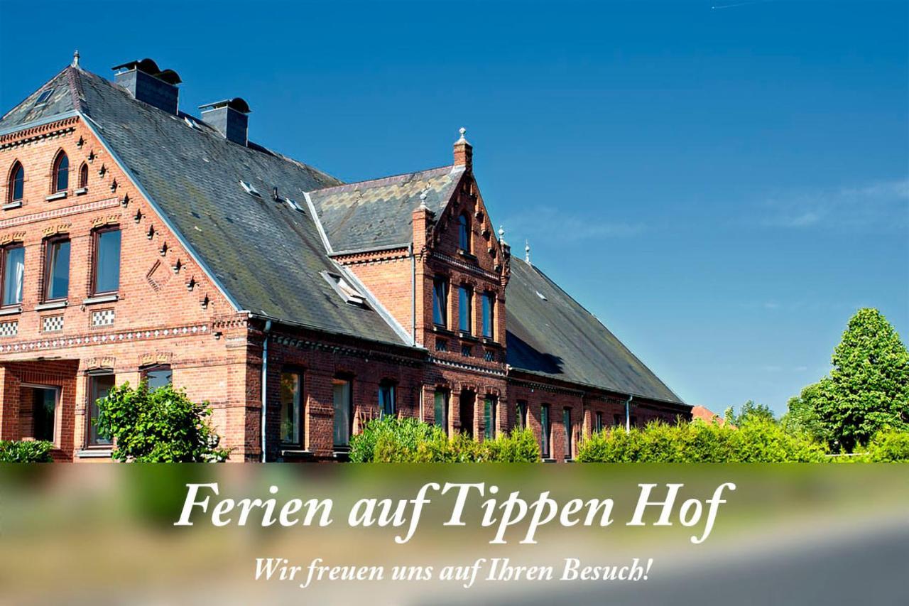 Ferien Auf Tippen Hof Lägenhet Bleckede Exteriör bild